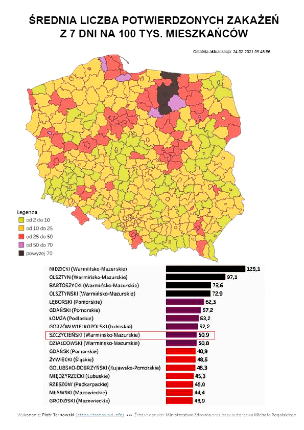 Epidemia nie ustępuje